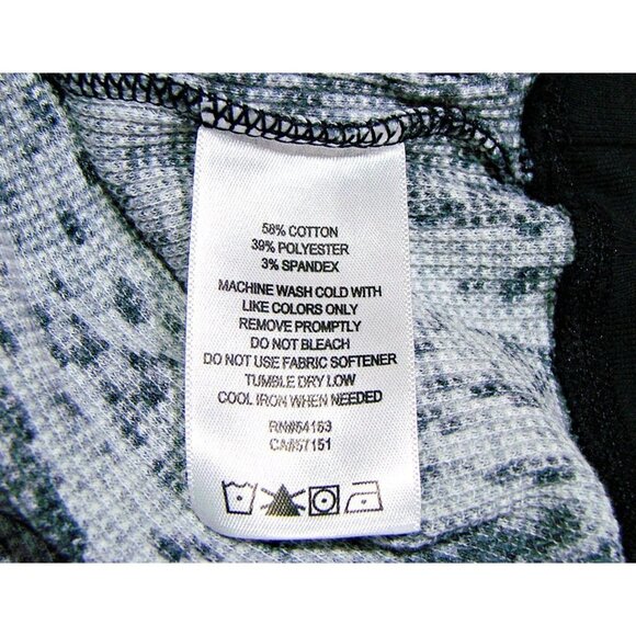 Calvin Klein Performance Quick Dry Snake Skin Waffle Knit T Shirt Pullover Sz L - Picture 9 of 10